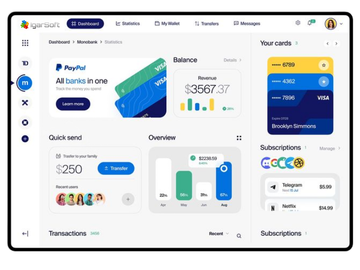 Dashboard interactivo y análisis de datos