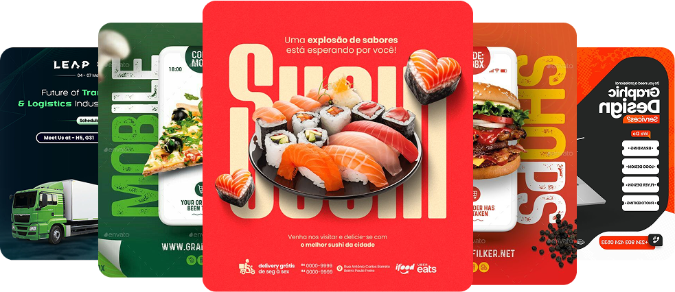 Diseño gráfico atractivo